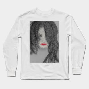 Girl face Long Sleeve T-Shirt